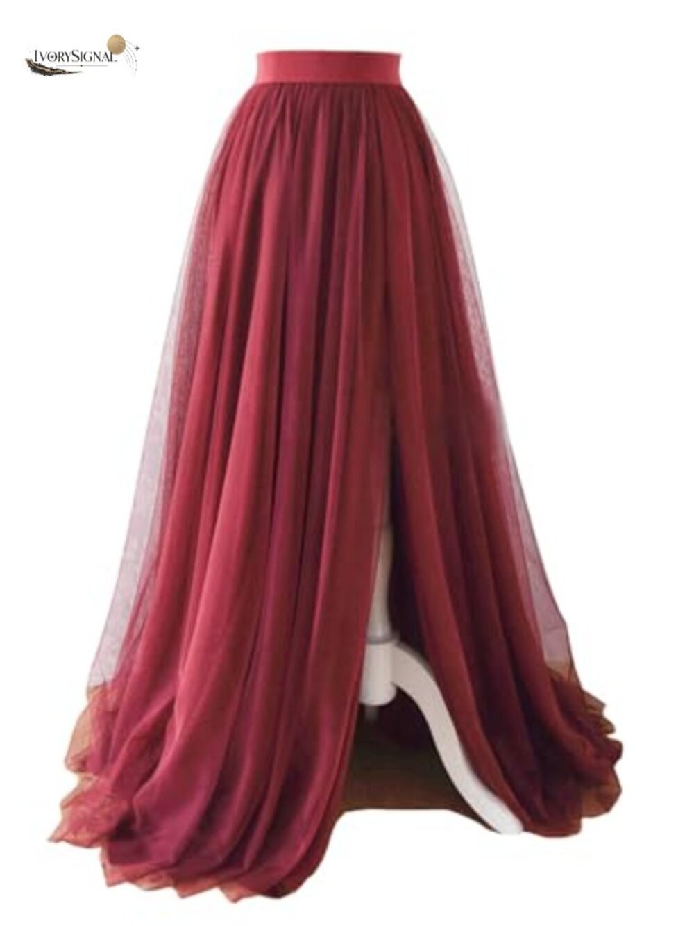 Tulle Long Floor Prom Party Evening Skirt